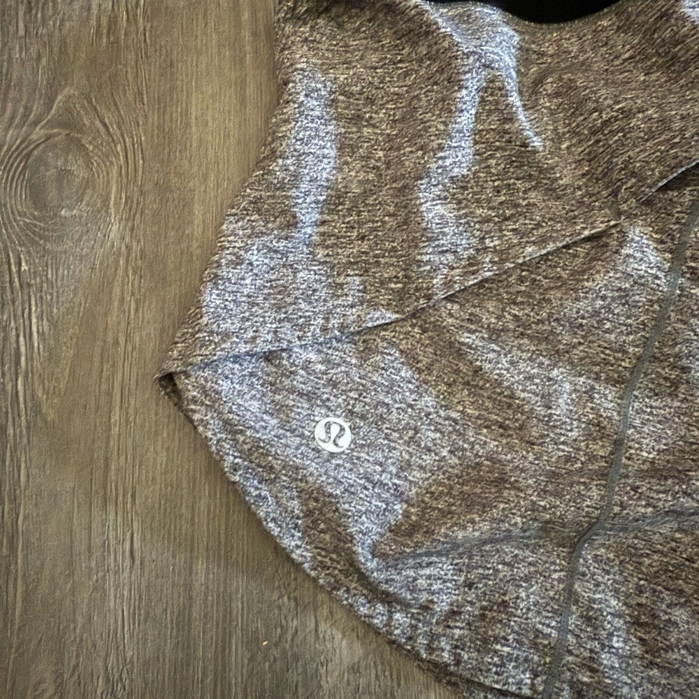 Lululemon Athletica Gray and Black Athletic Shorts - Picture 3 of 3